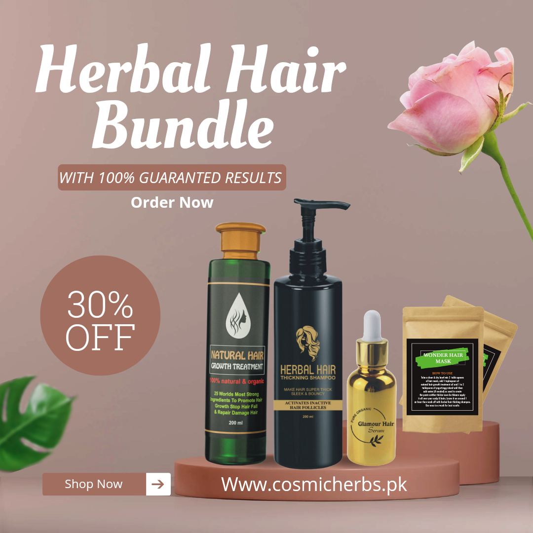 Herbal Hair Bundle | Oil | Shampoo | Serum