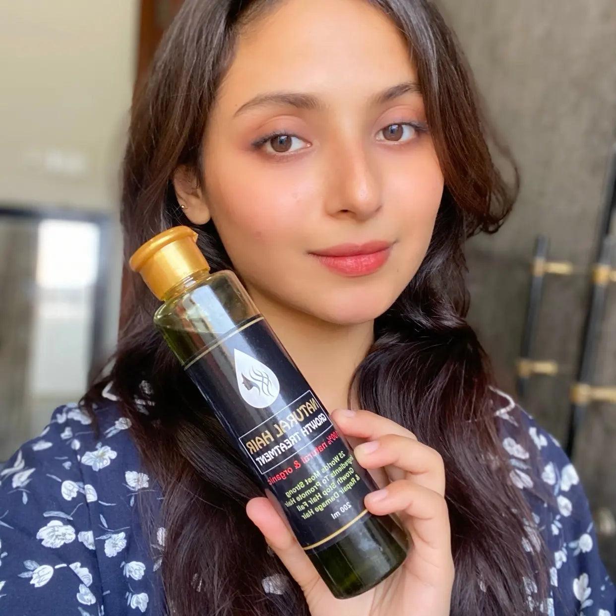 Natural Hair Growth Treatment Oil - Cosmic Herbs