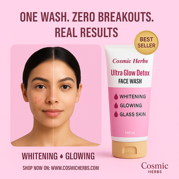 Ultra Glow Detox Face Wash – 100ml