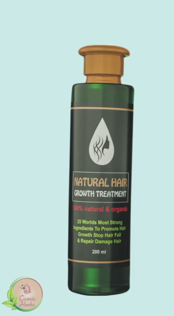 Natural Hair Growth Treatment Video